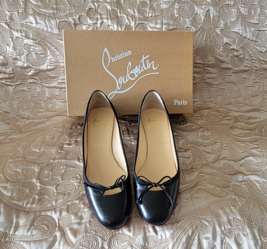 Christian Louboutin: Neo Mars 45 Black Size 39 1/2 - "Like New"