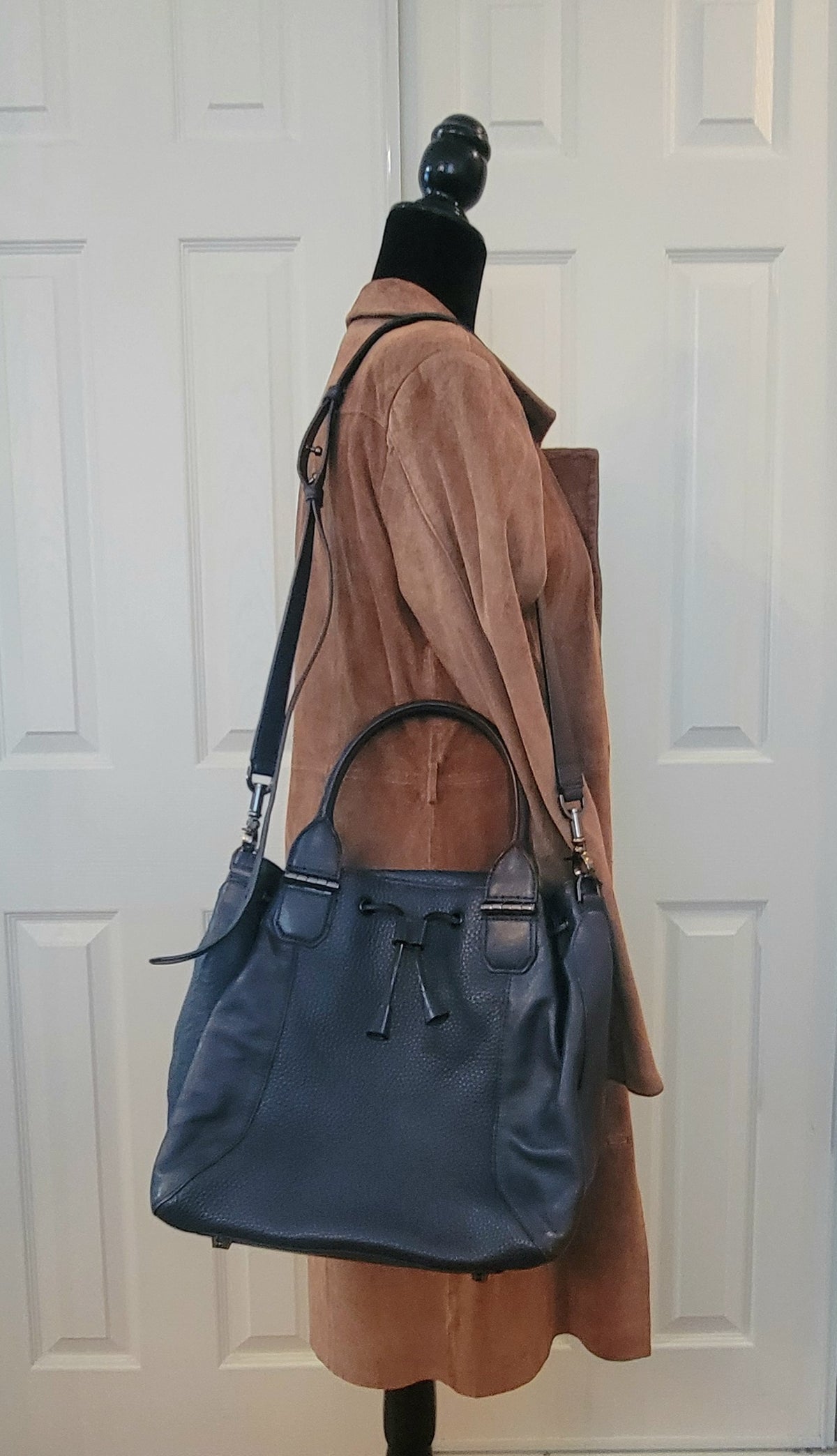 Mackage: Pebble Leather Large Handbag w/ detachable strap