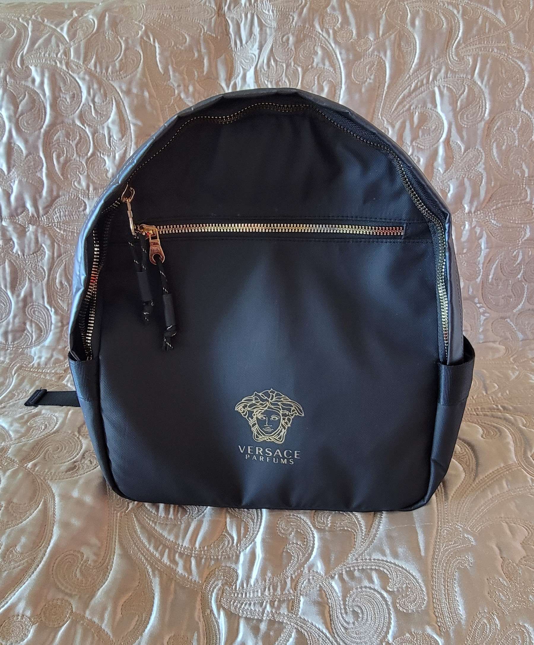 Versace Parfums: Backpack Black - NEW no tags – Prime Consign