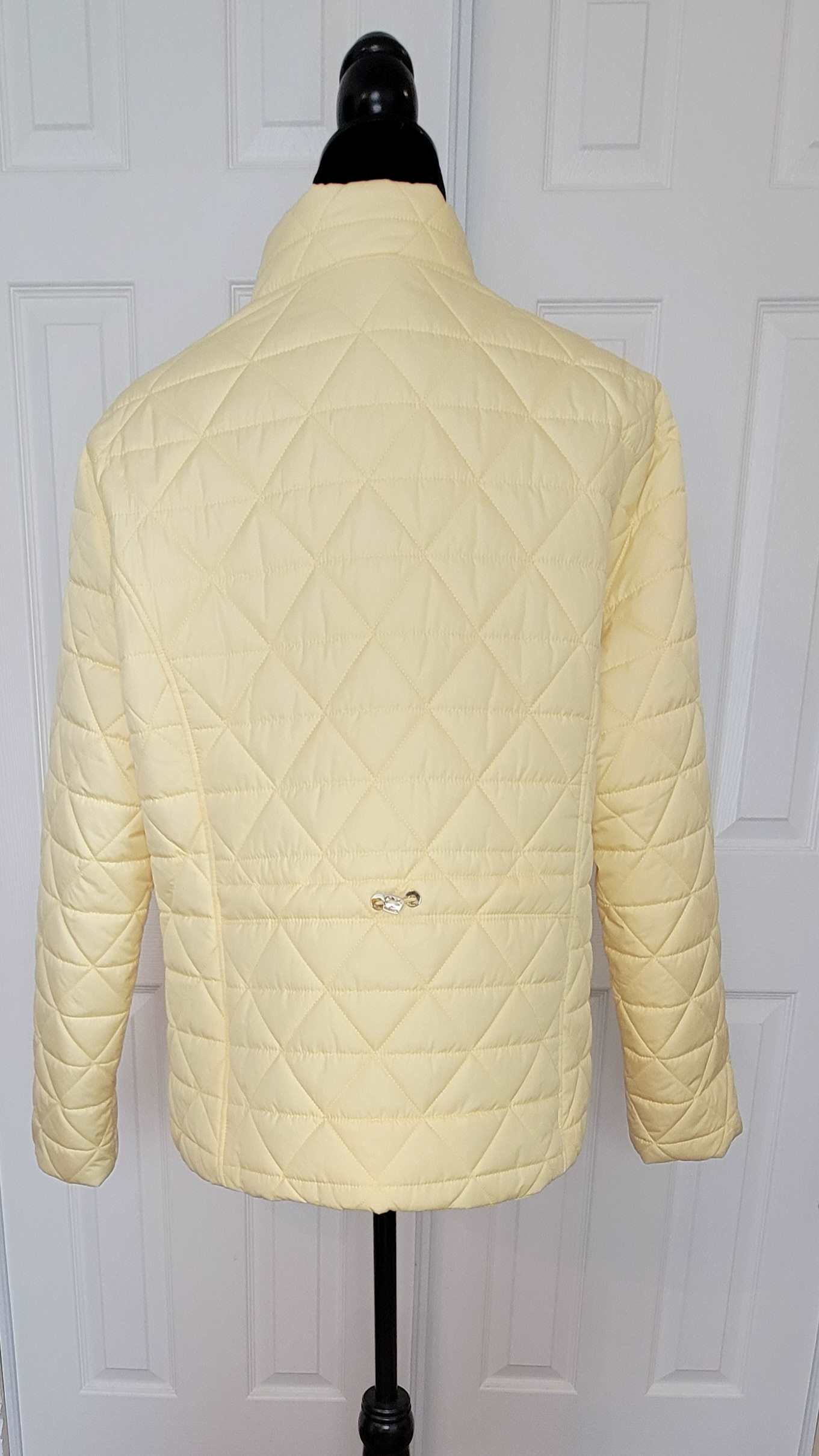 Olsen: Quilted Yellow Jacket XL/16 Water Repellant - NEW WITH TAGS