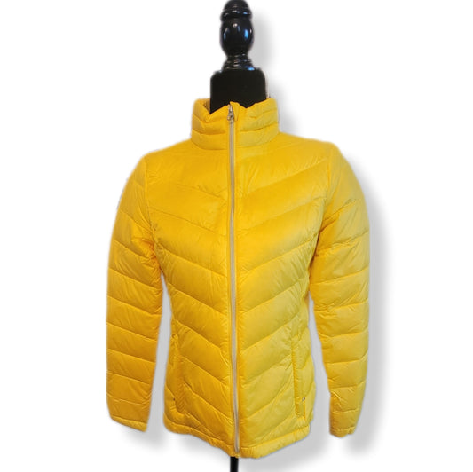 Core Life Packable Down Puffer Yellow Jacket - NEW WITH TAGS